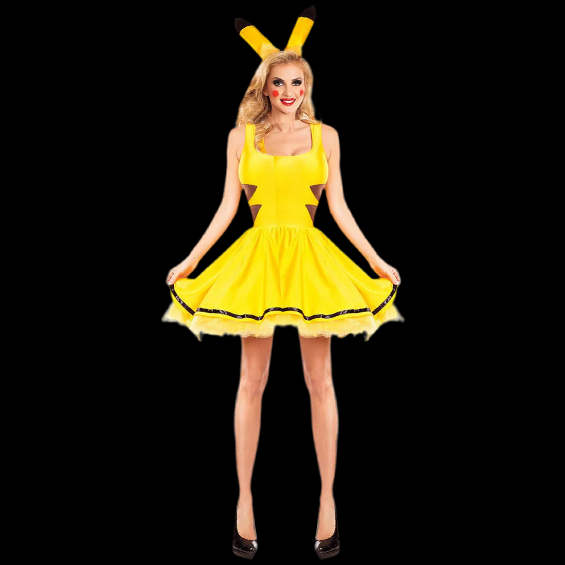 Women's Cartoon Picchu Costume