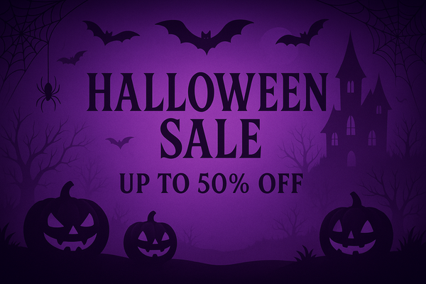 Purple Halloween Sale